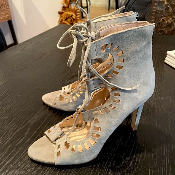 BCBG Generation Lace Up Heels - Picture 2 of 6